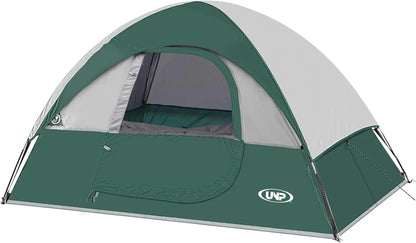 2 Person, Waterproof Windproof Tent with Rainfly and easy set up