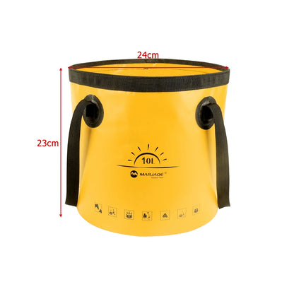 Camping Shower with Water Bucket and 12V Pump