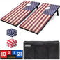 American Flag cornhole set