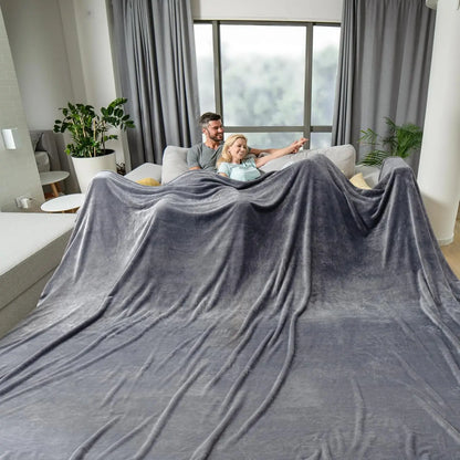 Extra Large King Size Fleece Blanket