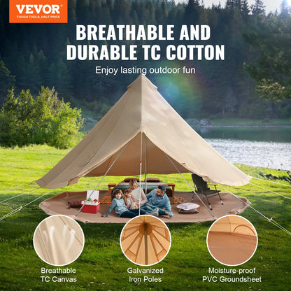 Canvas Bell Tent for Tent stove