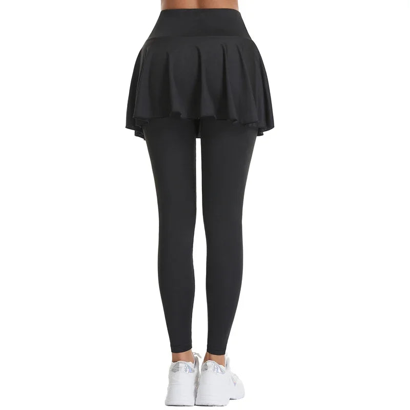 Skirted Leggings with Pocket