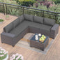 Patio Furniture with Swivel Chairs