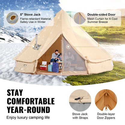 Canvas Bell Tent for Tent stove