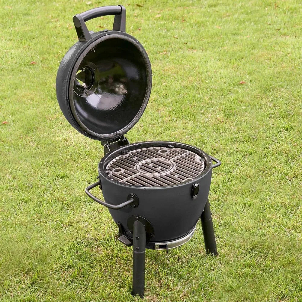 AKORN® Jr. Portable Kamado Charcoal Grill and Smoker