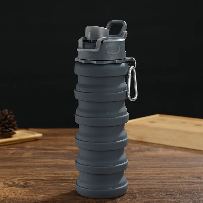 Leakproof Silicone Water Bottle