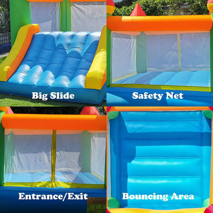 Inflatable Bounce House With Slide