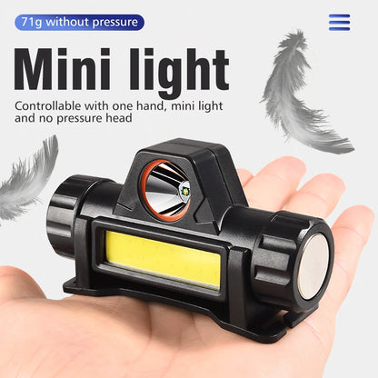 990W COB LED Mini Headlamp