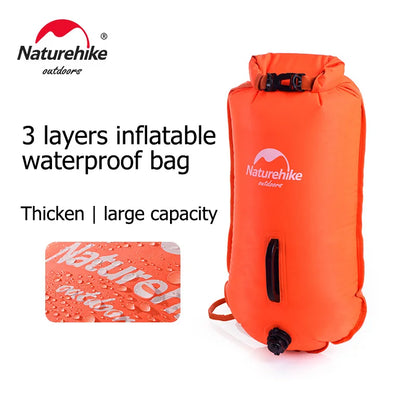 Inflatable Swimming Waterproof storage bag