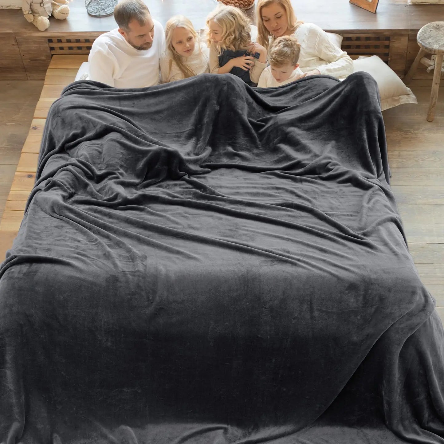 Extra Large King Size Fleece Blanket