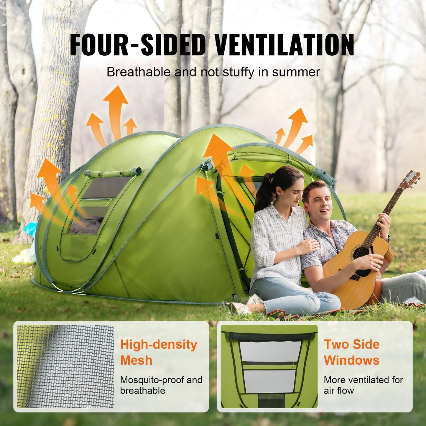 4 person pop up tent