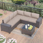 Patio Furniture with Swivel Chairs