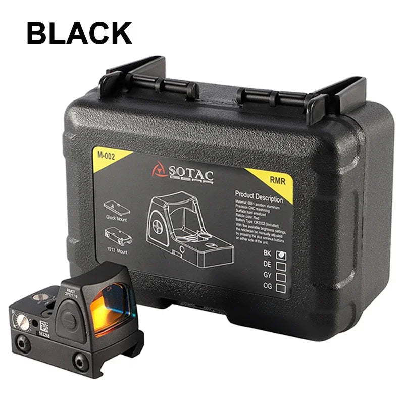 Mini MR Red Dot Sight Collimator Rifle Reflex Sight Scope