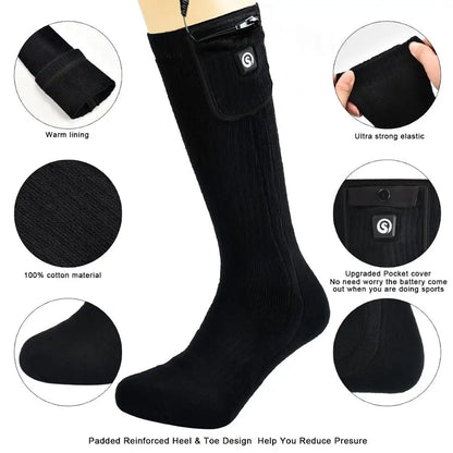 Battery. Powered Heated Socks