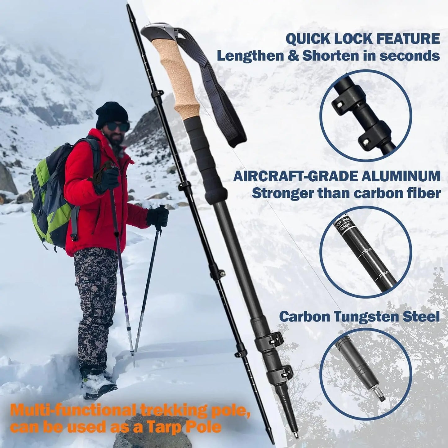 Trekking Poles for Hiking