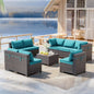 Patio Furniture with Swivel Chairs