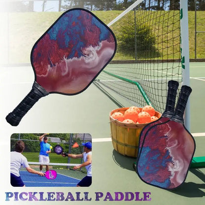 Pickleball Paddle Colorful Fiberglass