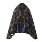 Double Layer Plaid wearable Blanket