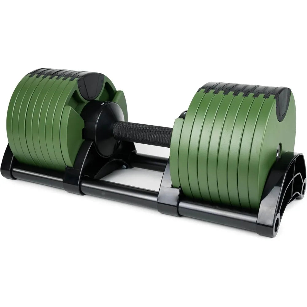 Adjustable Dumbbell, with Anti Slip Metal Handle