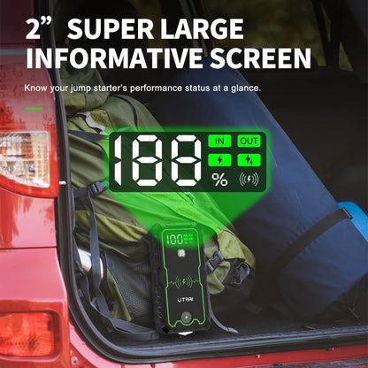 UTRAI Power Bank 2500A Jump Starter Portable Charger/Car Booster