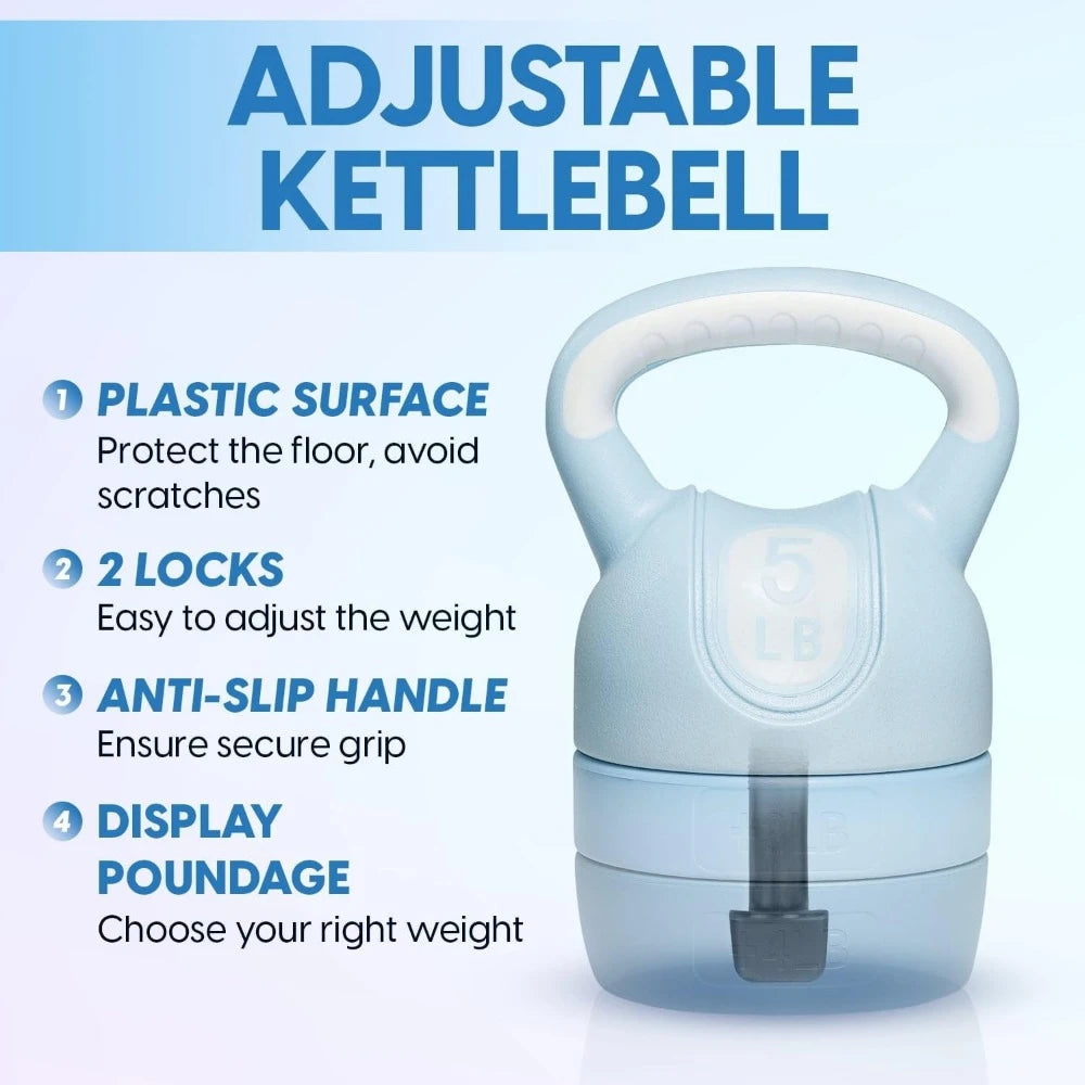 Adjustable Kettle Bell Set