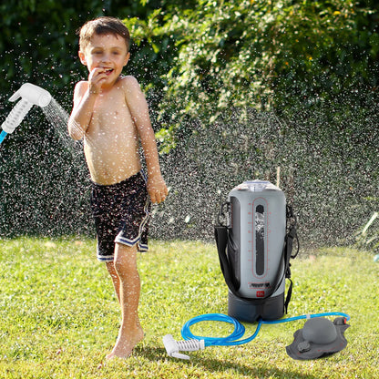 12L Garden Shower with Pump