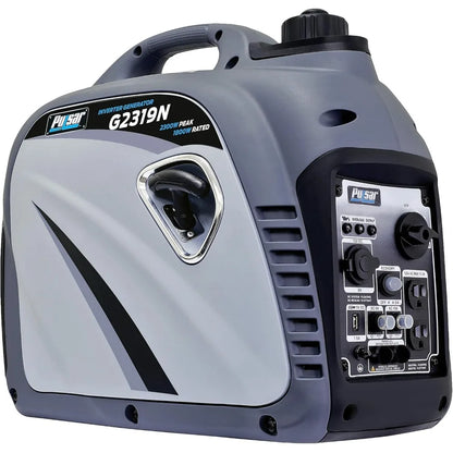 2,300W Portable Gas-Powered generator w/ quiet technology