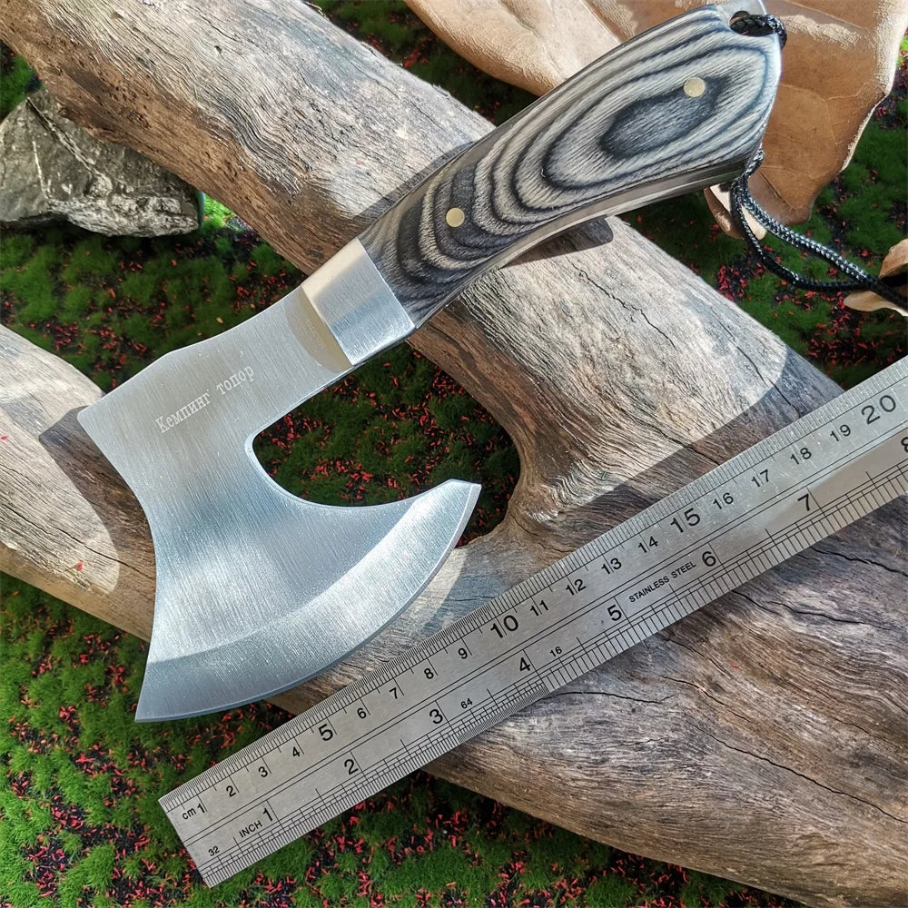 Compact Stainless Steel Axe