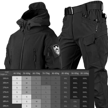 Mens jacket and pants set