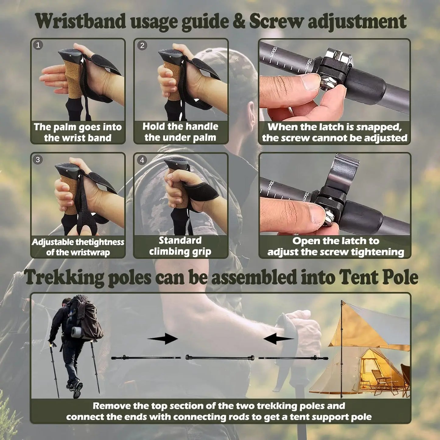 Trekking Poles for Hiking