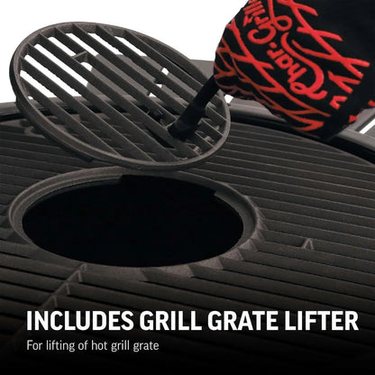 AKORN® Jr. Portable Kamado Charcoal Grill and Smoker