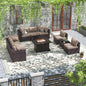 Patio Furniture with Swivel Chairs