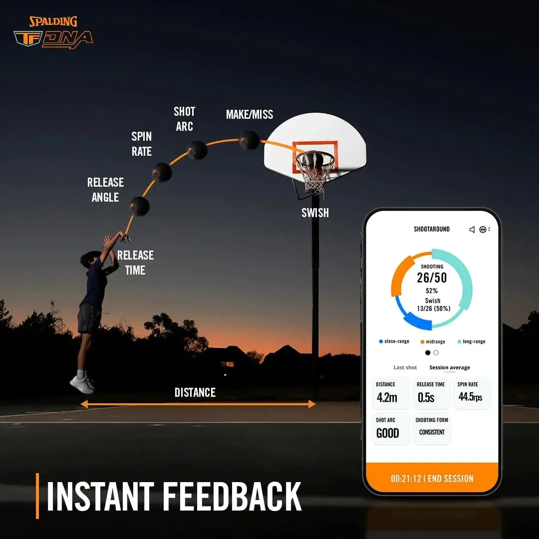 Smart Basketball + 1 Yr App Subscription Bundle