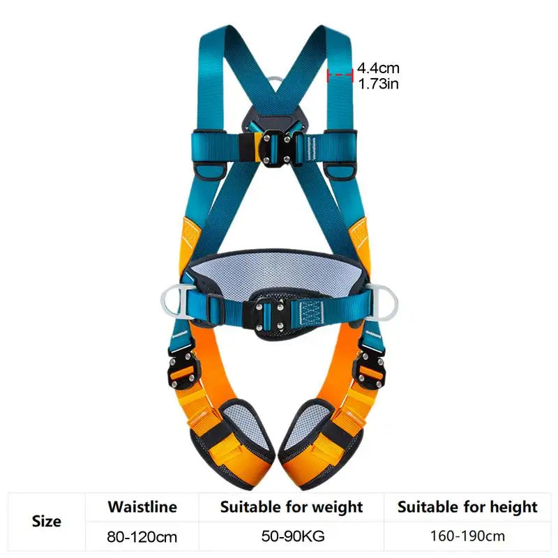 Fall Arrest Safety Harnesses for Climbing