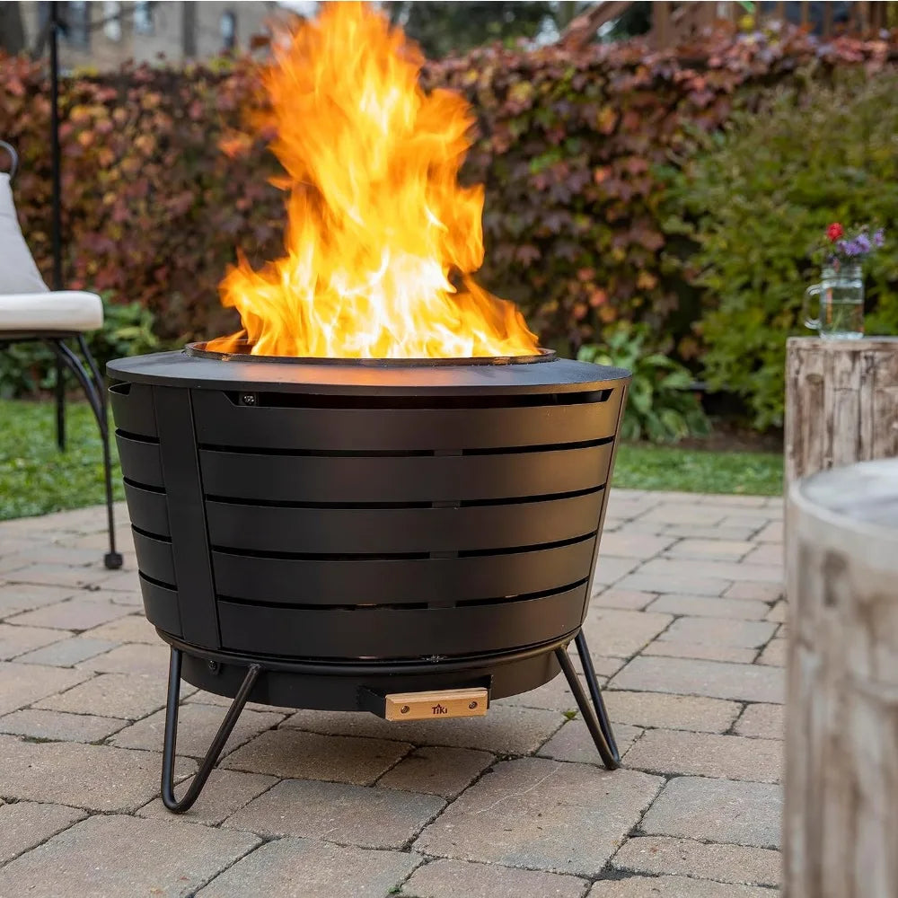 Smokeless 25 in. Patio Fire Pit