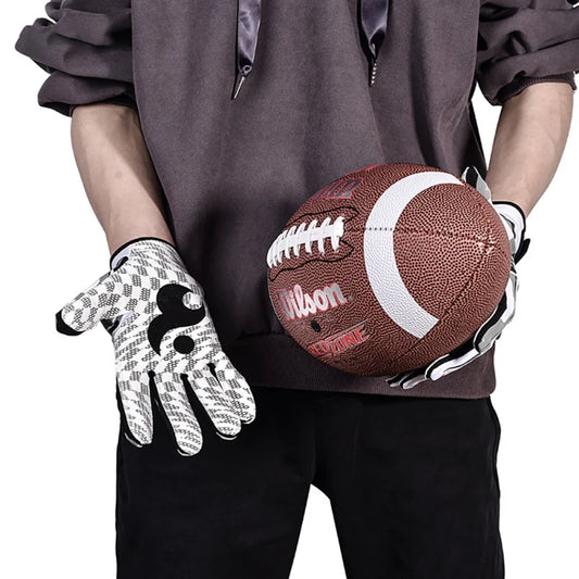 Form Fitting Football Gloves