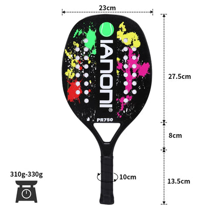 IANONI Beach Carbon Fiber Tennis Racket