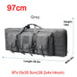 LQARMY 32 38 42 48 inch Tactical Double Rifle Case