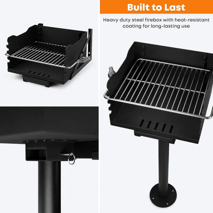 Park-Style Charcoal Grill