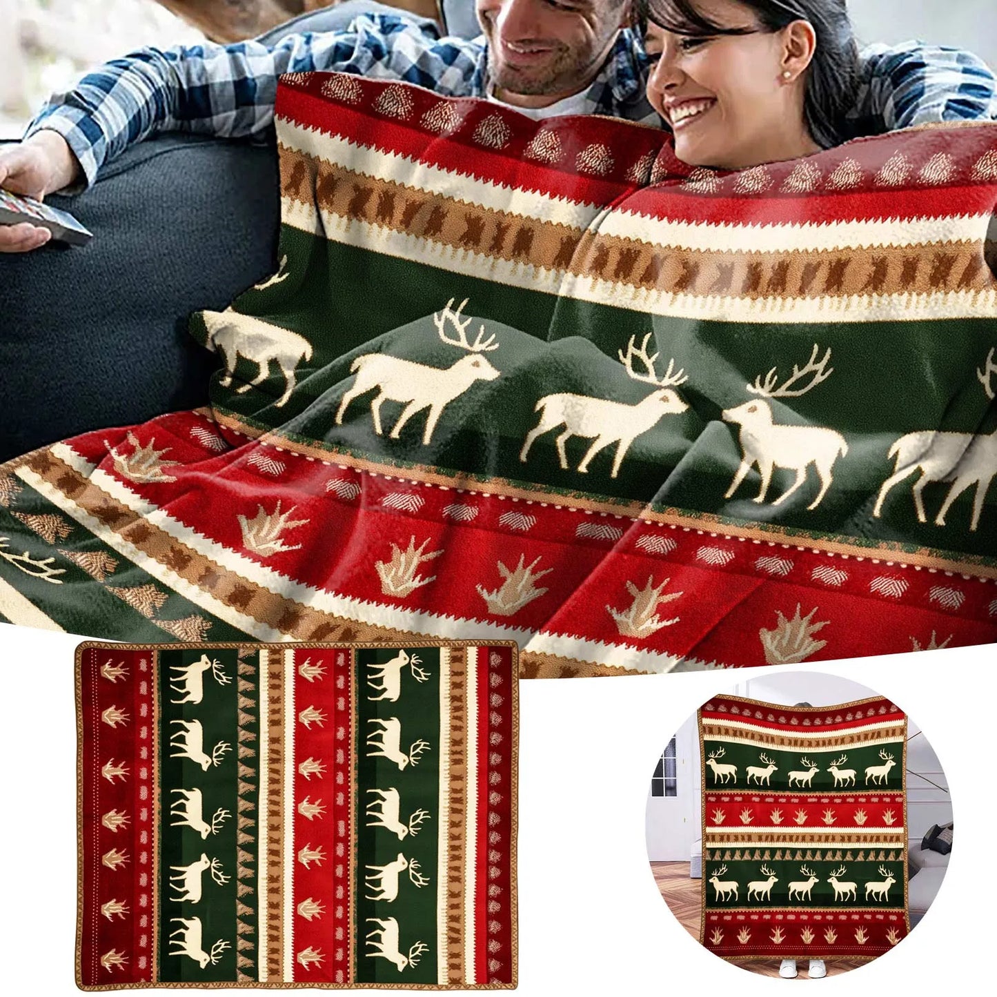 Christmas Flannel Blanket