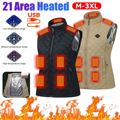 Heated vest