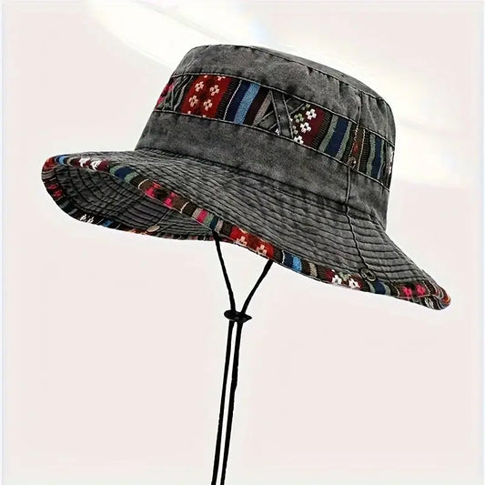 Ethnic style sun hat