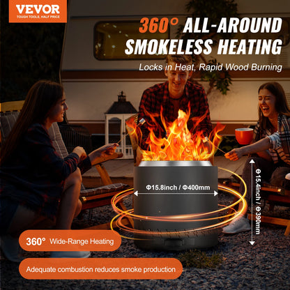 Smokeless Fire Pit Stove