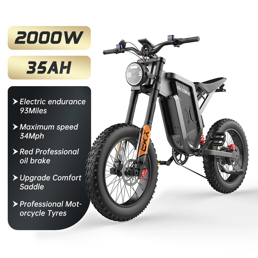 2000W Adult Electric Bike