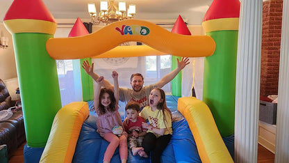 Inflatable Bounce House With Slide